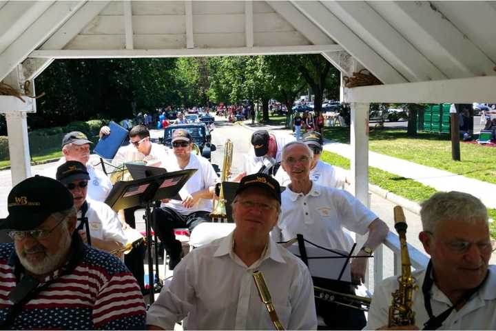 Waldwick Community Band Jamming In Ridgefield Park