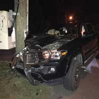 <p>A motorist is facing a DWI charge after crashing into a utility pole in Rockland County while allegedly intoxicated.</p>