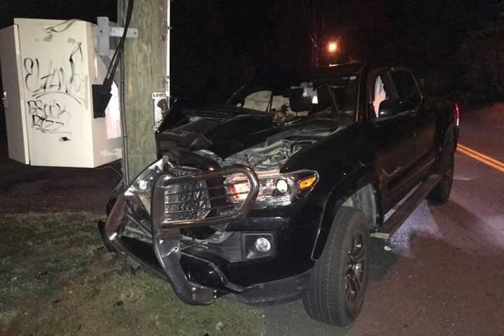 Man Faces DWI Charge After Crashing Into Utility Pole In Rockland