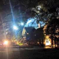 <p>Multiple fire agencies responded to a Grandview Avenue home in Rye over the weekend when a fire broke out.</p>