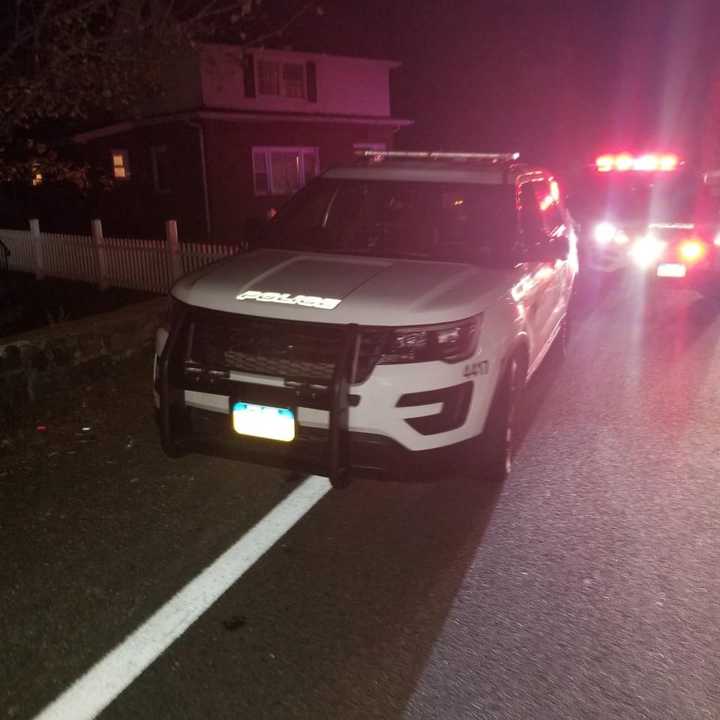 Ramapo police are reminding motorist of the Move Over law after one of their vehicles was struck during a stop.