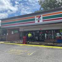 Car Crashes Into 7-Eleven On Jersey Shore
