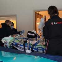 <p>After multiple false starts, Tatyana was able to get boarded on an AirMed flight heading to Boston.</p>