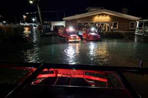 Flooding Leads To Evacuation Of About 50 From Long Island Restaurant