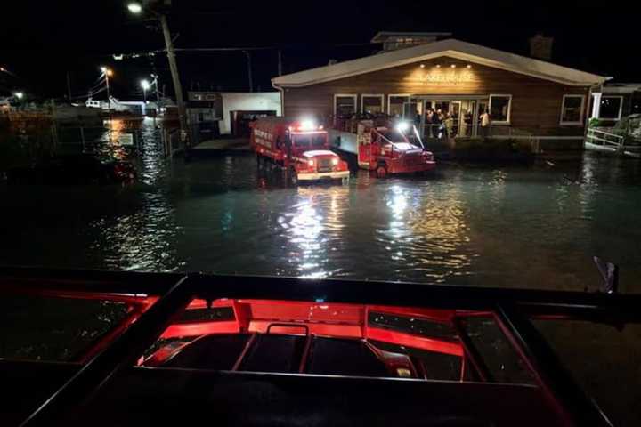 Flooding Leads To Evacuation Of About 50 From Long Island Restaurant