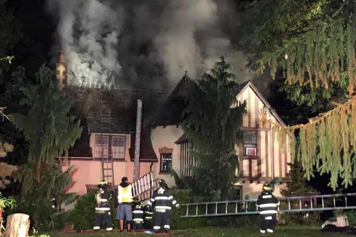 Multiple Departments Battle House Fire In Northern Westchester