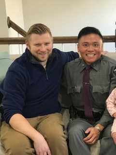 Trooper Visits Baby He Delivered On Her First Birthday