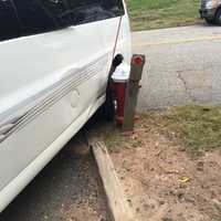 <p>Ramapo police reported that a fire hydrant hit by a van was not damaged during the accident.</p>