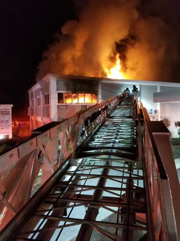 Popular Pizzeria Damaged After Fire Breaks Out At Greenwich Strip Mall