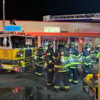 <p>Pearl River firefighters responded to a fire at Sorrento&#x27;s Restaurant.</p>