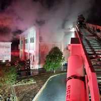 <p>A pizzeria may have been the source of a fire in a strip mall.</p>