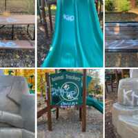 Authorities Seek Help ID'ing Graffiti Taggers Who Vandalized Kids' Playground In Mahwah