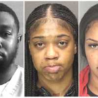 <p>(left to right) Jahlil Pamplin, Janavia Marable, Brianna Grier</p>