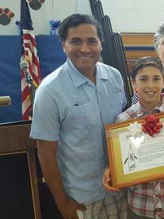 Putnam Valley School Recognizes Student With Award Named For Former Student