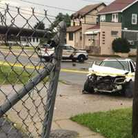 <p>Violent head-on crash on Hackensack Avenue near Terhune Place.</p>