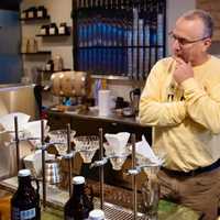 <p>Bruce Pettineo opened Cabana Coffee Co. in Wayne</p>