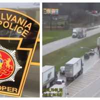 Overturned Truck Shuts Down Highway Ramp In Northampton County: PSP (UPDATED)