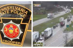 Overturned Truck Shuts Down Highway Ramp In Northampton County: PSP (UPDATED)