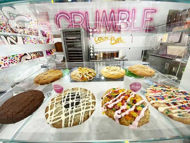 Crumble Cookie Bar is now open in Englewood.