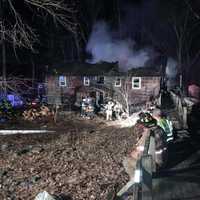 <p>A three-alarm fire broke out in Mahopac</p>