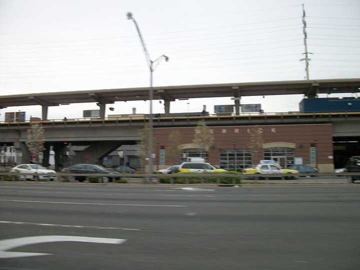 Merrick Train Station.