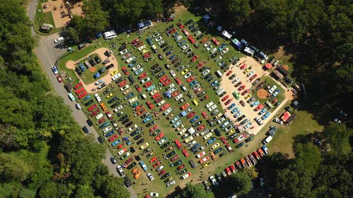 The annual Pound Ridge car show attracts more than 300 cars.