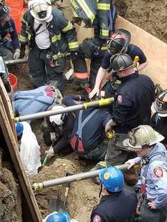 Two Workers Rescued After Trench Collapses In Area