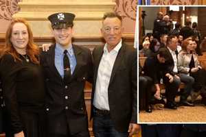 THE RISING: Sam Springsteen Sworn As Jersey City Firefighter