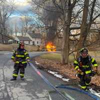 <p>First responders in Somers put out a vehicle fire.</p>