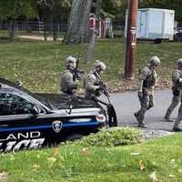 <p>SWAT team in Oakland</p>