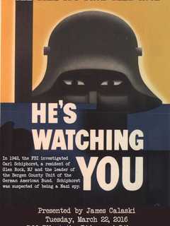 Glen Rock Detective Presents 'Nazi Spy From Glen Rock' Tuesday In Ridgewood