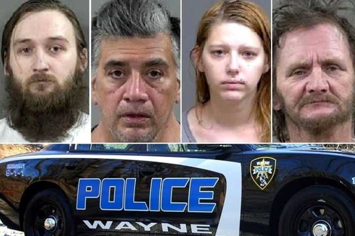 Wayne Mobile Home Heroin Bust Nets Four