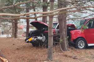 Three-Car Crash Injures Four After Driver Allegedly Runs Stop Sign In Area