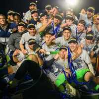 <p>Dylan Nealis helped lead Georgetown to its first national soccer title.</p>