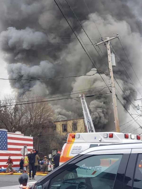 Four-Alarm Fire Breaks Out In Dutchess Building With Business, Apartments