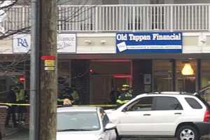 SUV Plows Into Entrance Of Old Tappan Mixed-Use Building