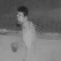 <p>Police are looking for this man, who is a suspect in an act of vandalism at a Bayonne church</p>