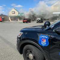 <p>Route 59 is closed in both directions in Nanuet due to a fire.</p>