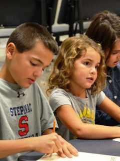 Valhalla Students Hear Bedtime Stories, Wear Pajamas, At School Event