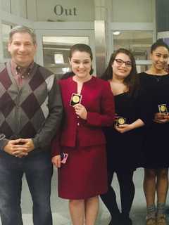 Pelham HS Forensics Speech Wins Trophy At Tournament