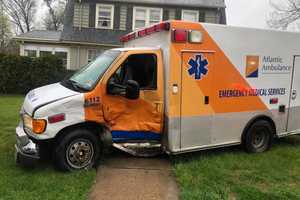 PHOTOS: Ambulance Collides With SUV In Montclair