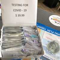 <p>A business owner was arrested for allegedly selling fake at-home COVID-19 test kits.</p>