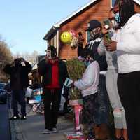 <p>Hundreds of neighbors, friends, first responders, and loved ones turned out to honor members of the Bullock family.</p>