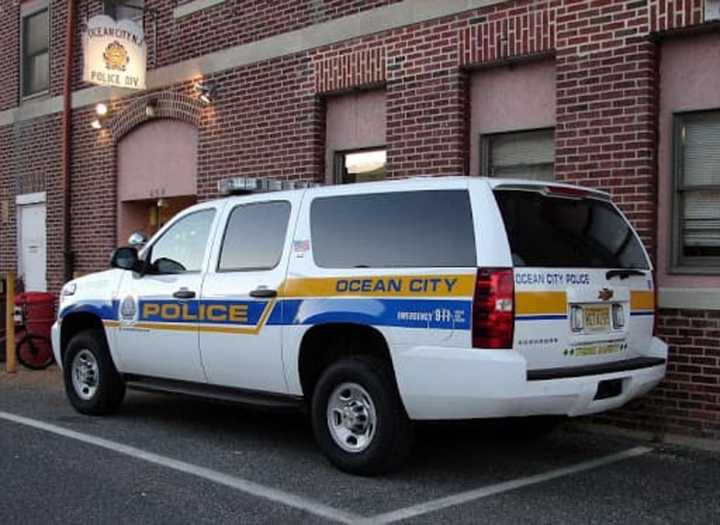 A cruiser for the Ocean City (NJ) Police Department.