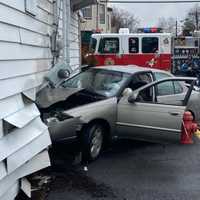 <p>Car into Hawthorne restaurant.</p>