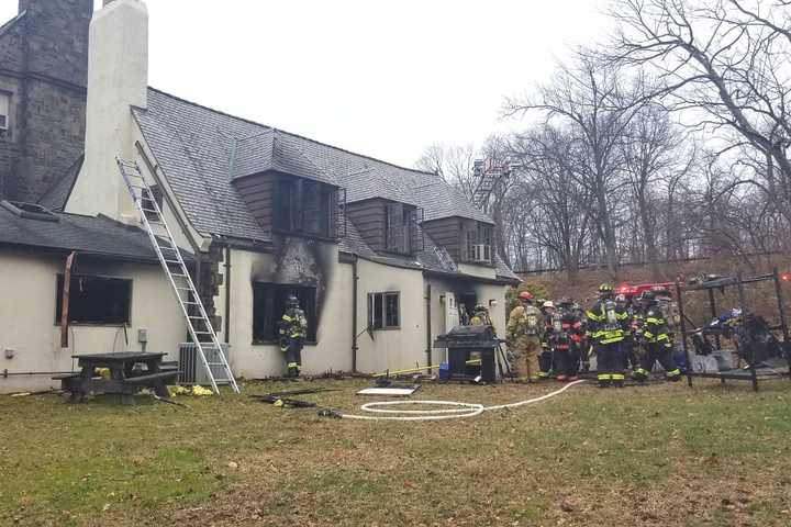 New Year's Day Fire Destroys Palisades Interstate Parkway Police HQ