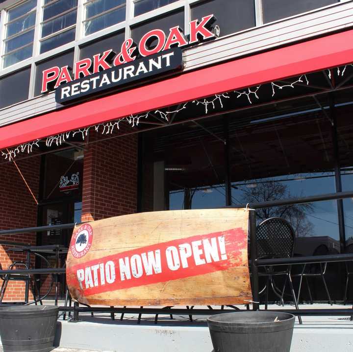 Park and Oak had been open for outdoor dining.