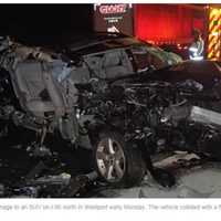 After I-95 Crashes, AAA Reminds Connecticut Drivers To Slow Down, Move Over