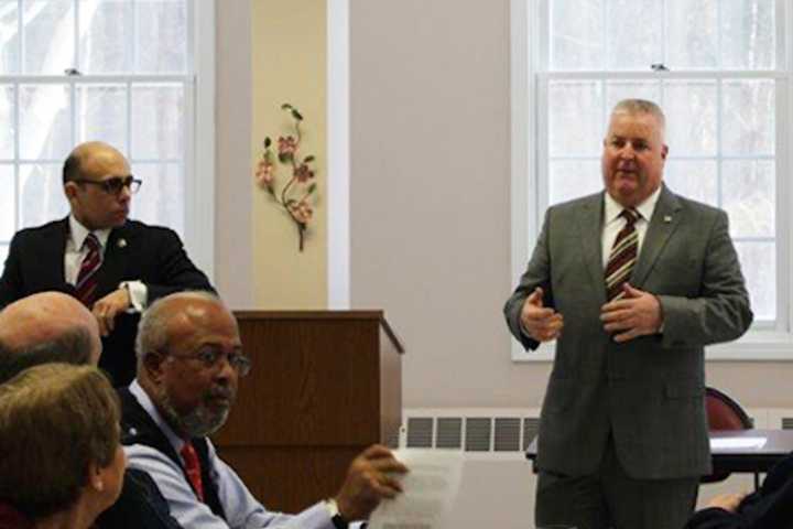 State Reps. Perillo And McGorty Meet With Shelton Seniors