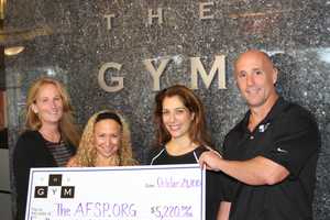 Montvale Gym Raises $5,300 for Suicide Prevention